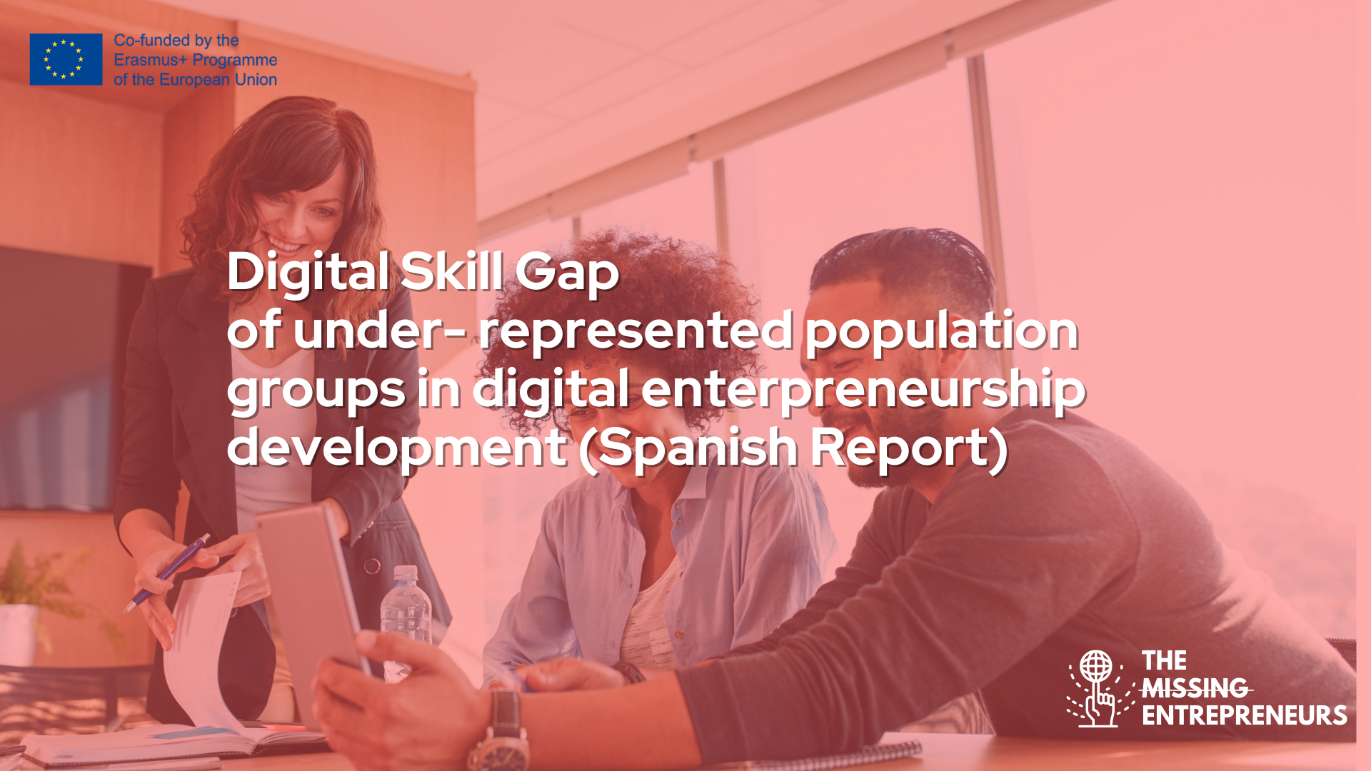 Comprehensive framework of skills digital gaps of under-represented population groups in Spain